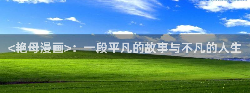 喵趣漫画2025：<艳母漫画>：一段平凡的故事与不凡的人生